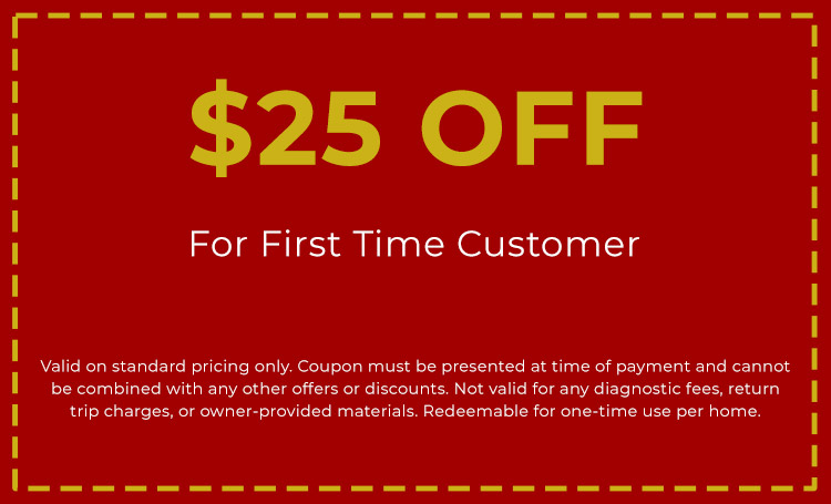 Discount for First Time Customer