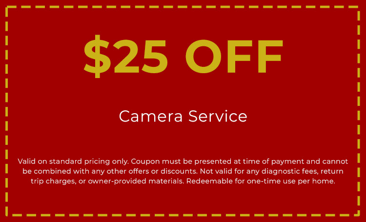 Discount for Camera Service